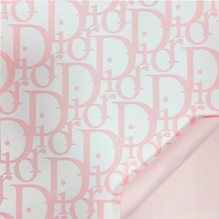 Fashion Floral Wrapping Paper (DO) LIGHT PINK