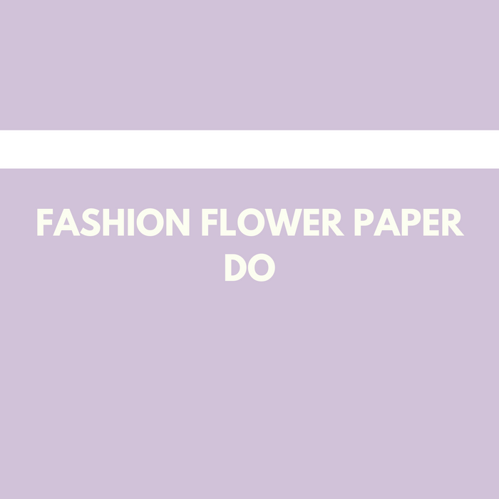 Fashion Floral Wrapping Paper (DO) LAVENDER