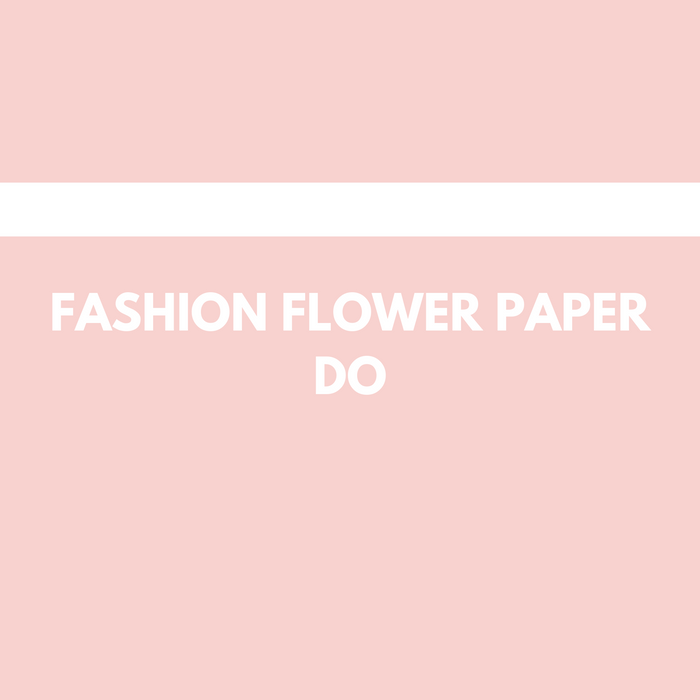 Fashion Floral Wrapping Paper (DO) PINK