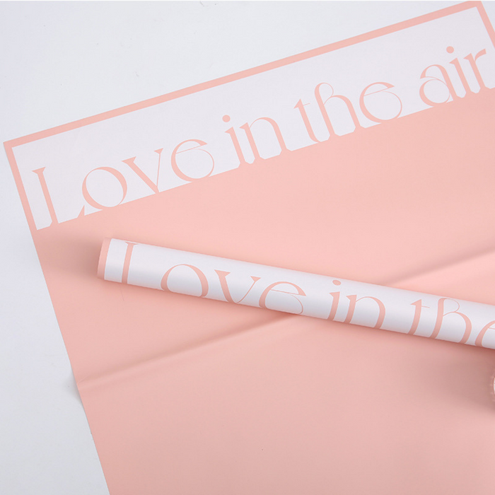 Love In the Air Floral Wrapping Paper (PINK)