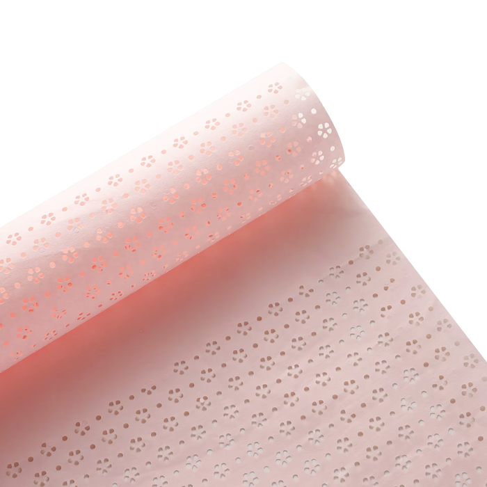 Flower Pattern Wrapping Paper (LIGHT PINK)