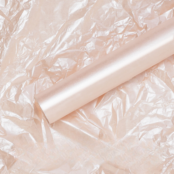 Pearl Floral Tissue Paper (CHAMPAGNE)