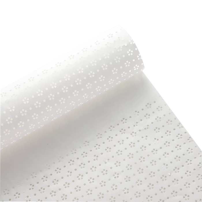 Flower Pattern Wrapping Paper (WHITE)