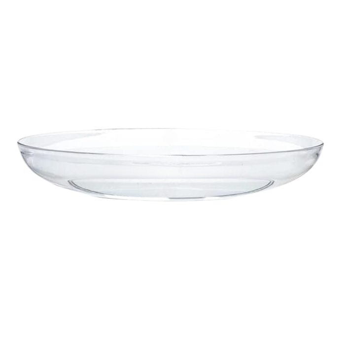 11" Clear Designer Dish