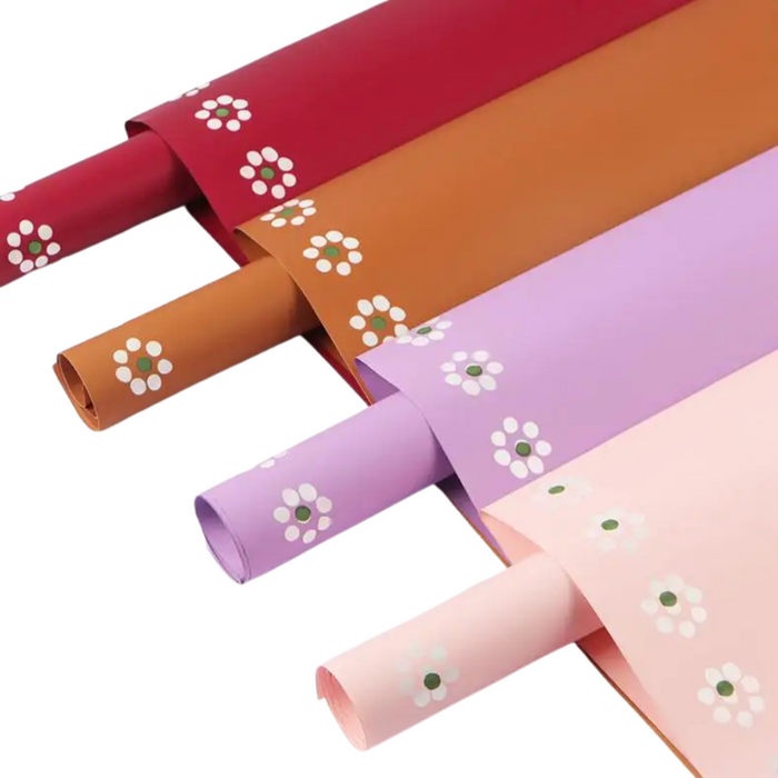 Barro Flower Wrapping Paper (PURPLE)