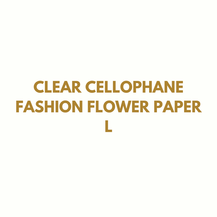 Cellophane Fashion Wrapping (L) GOLD