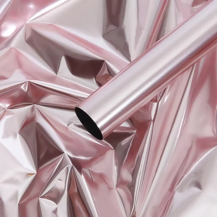 Double Sided Metallic Paper (PINK/SILVER)