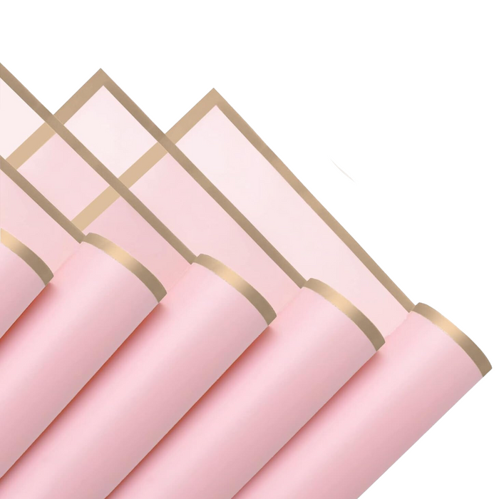 Pink and gold best sale wrapping paper
