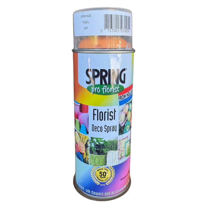 Floral Spray Paint (ORANGE PEEL) #007