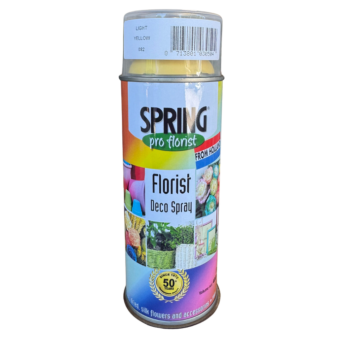 Floral Spray Paint (LIGHT YELLOW) #082