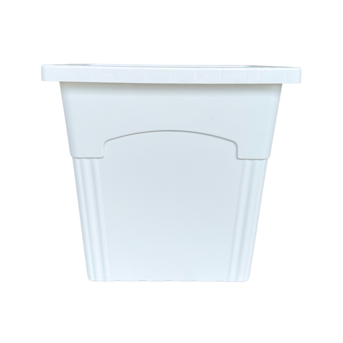 White Flower Bucket (40 cm)