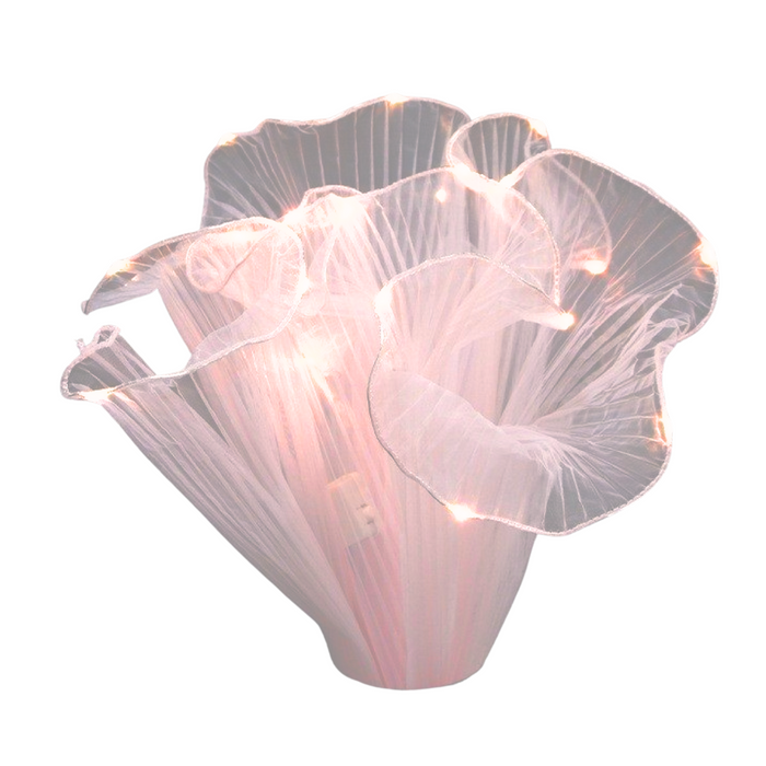 LED + MESH Flower Bouquet Wrap (PINK)