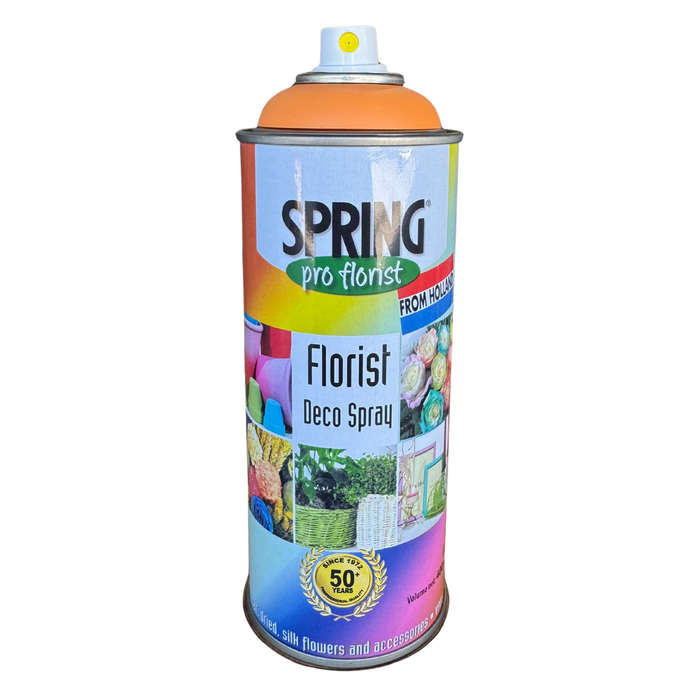 Floral Spray Paint (ORANGE PEEL) #007