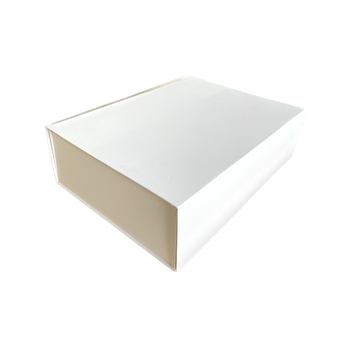 Foldable Square Gift Box (WHITE)