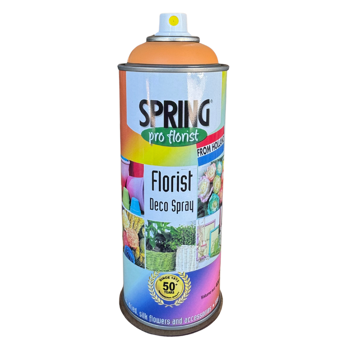 Floral Spray Paint (PUMPKIN) #017