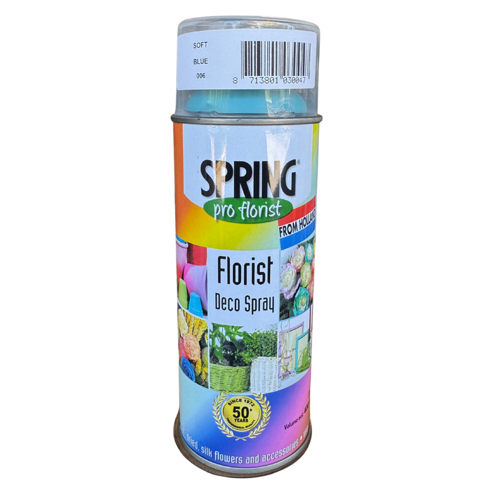 Floral Spray Paint (SOFT BLUE) #006