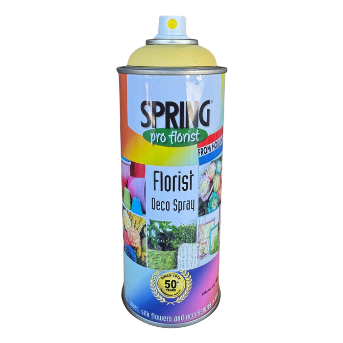 Floral Spray Paint (LIGHT YELLOW) #082