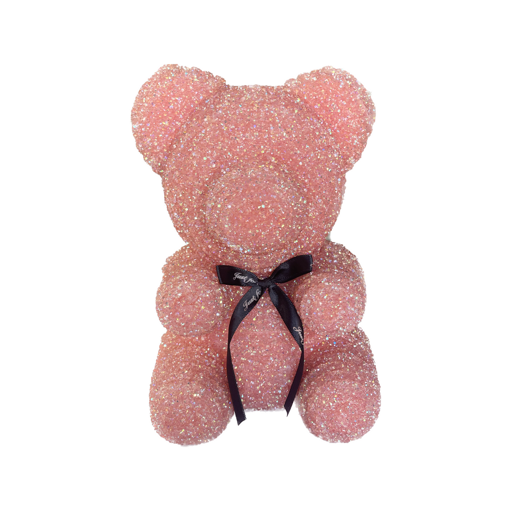 Pink Crystal Foam Bear 25 cm Plenty Flowers