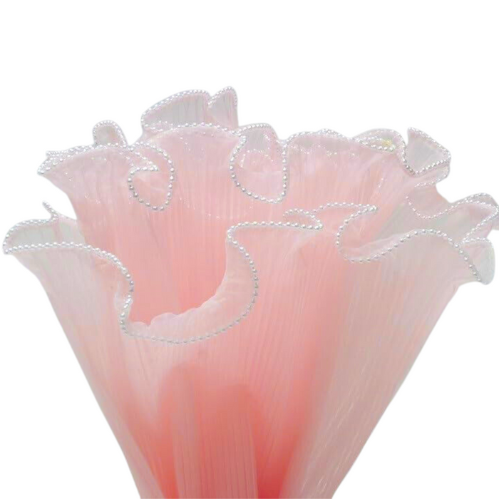 MESH + Pearl Flower Bouquet Wrap (PINK)