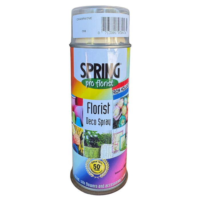 Floral Spray Paint (CHAMPAGNE) #058