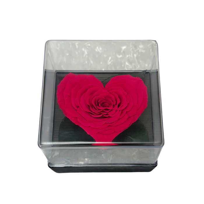 Acrylic Gift Box HEART PIN 03