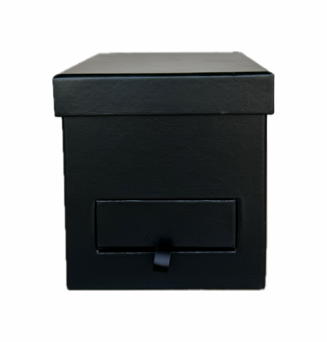 Square Mini Floral Box (BLACK)