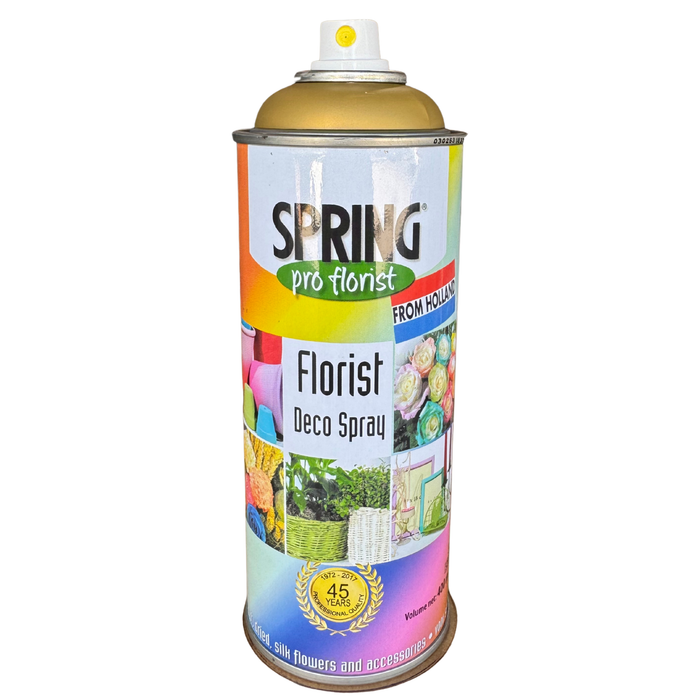 Floral Spray Paint (BRITE GOLD) #002