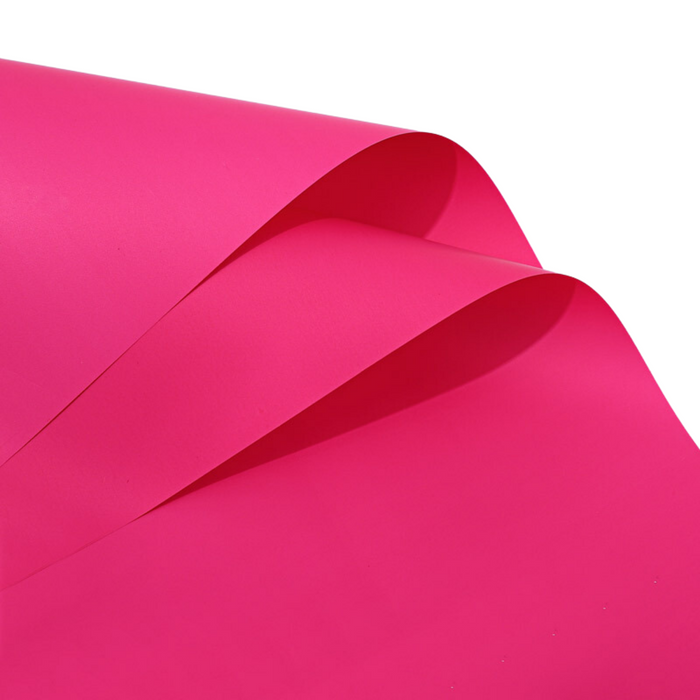 Matte Floral Wrapping Paper (HOT PINK)
