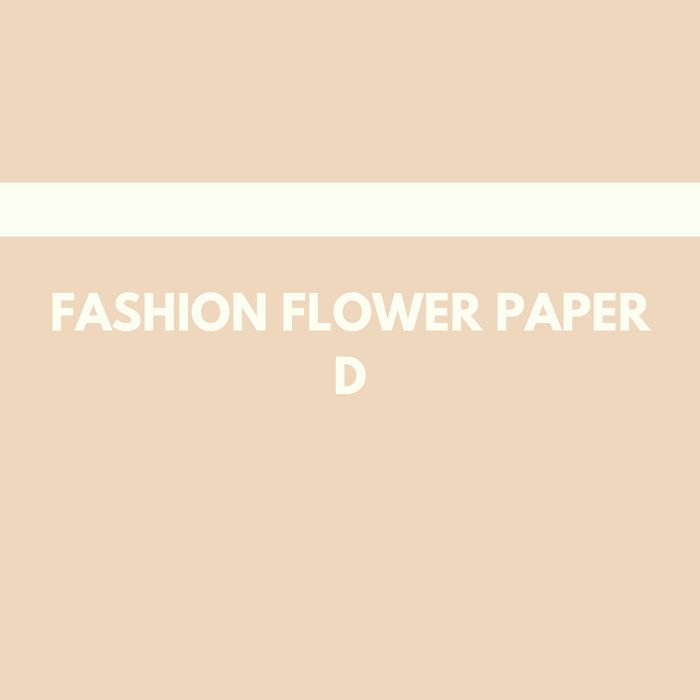 Fashion Floral Wrapping Paper (D) PEACH