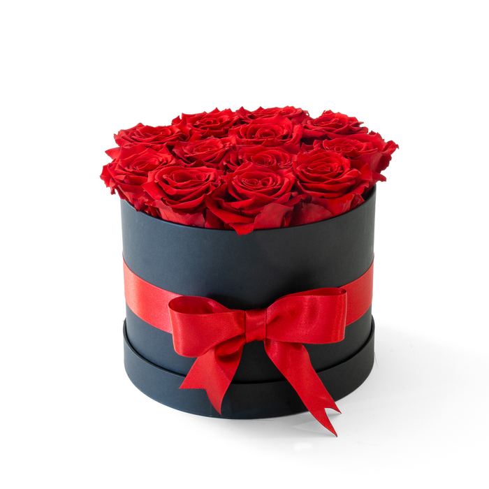 Round Box - Preserved Roses