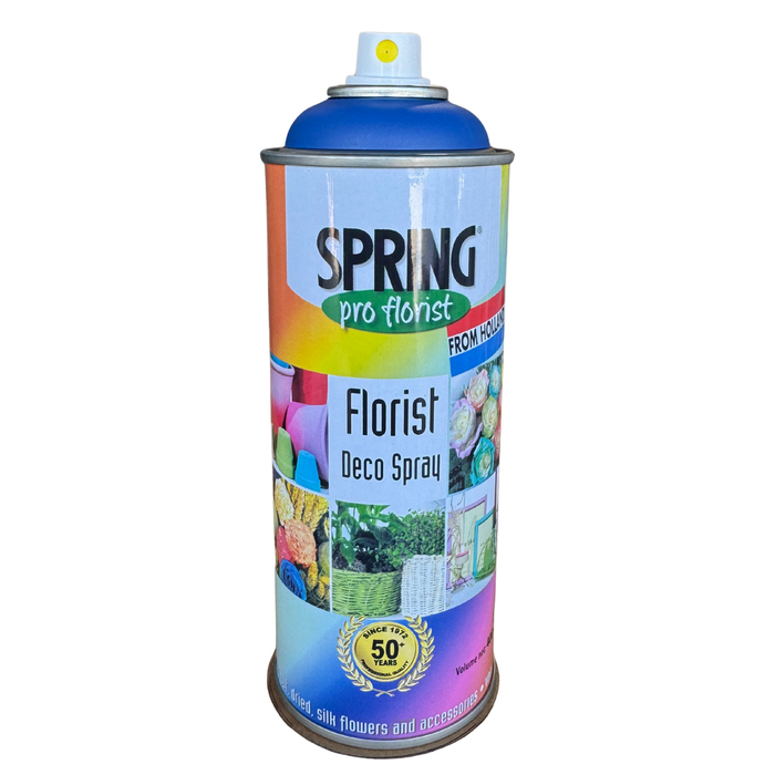 Floral Spray Paint (NAVY BLUE) #050