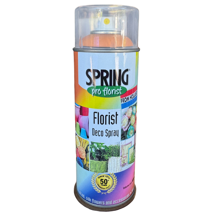 Floral Spray Paint (PUMPKIN) #017