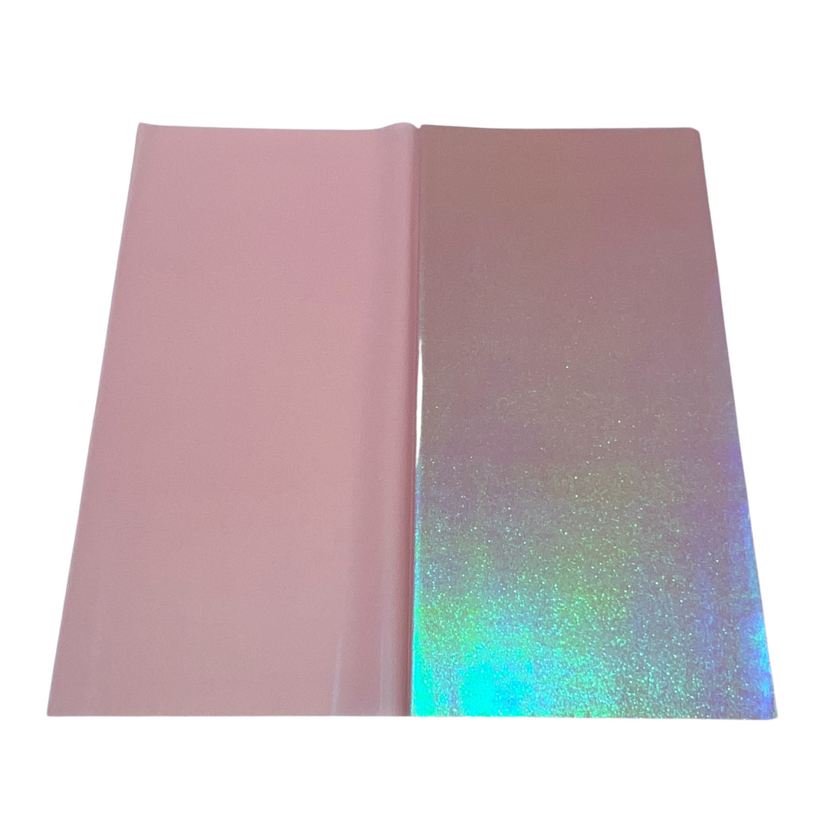Iridescent Floral Wrapping Paper (PEACH PINK)