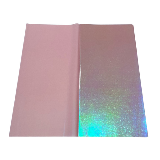 Iridescent Floral Wrapping Paper (BLUE)