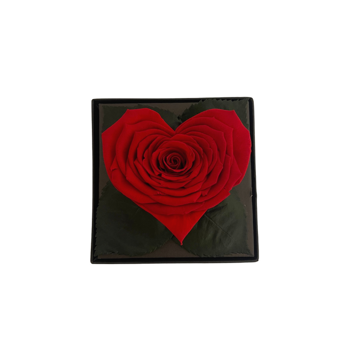 Acrylic Gift Box HEART RED 02