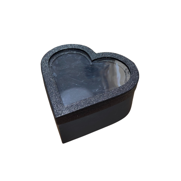 Heart Window Box (BLACK)