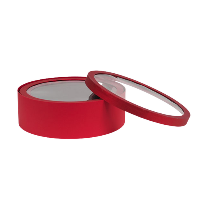 Deluxe Round Window Box (RED)