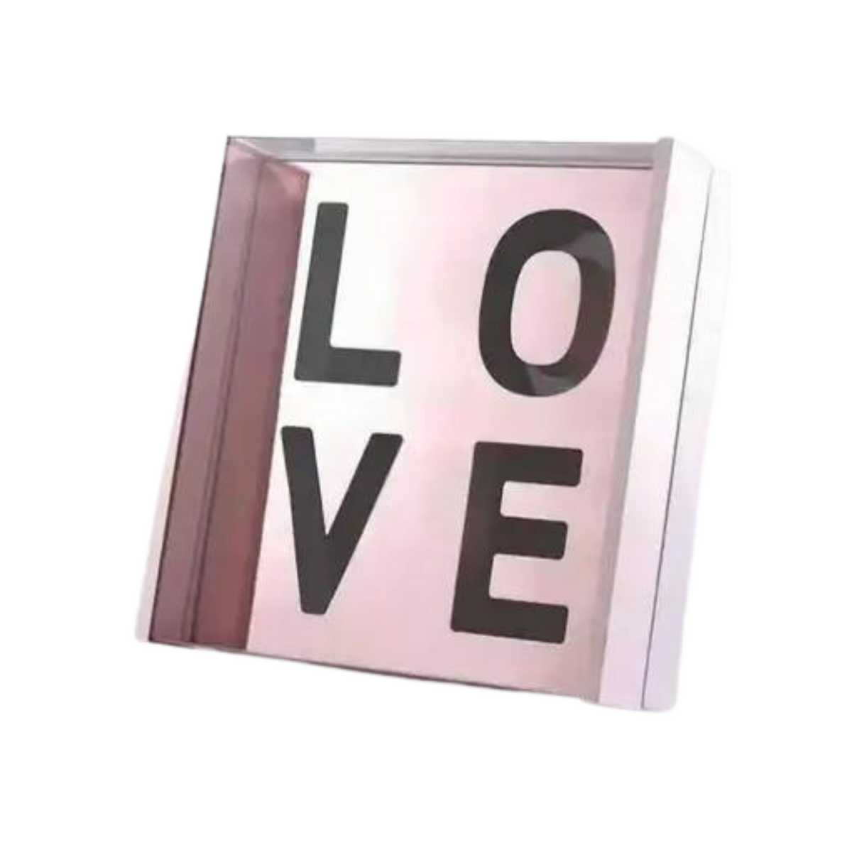 Love Mirror Flower Box + Foam (PINK) — Plenty Flowers
