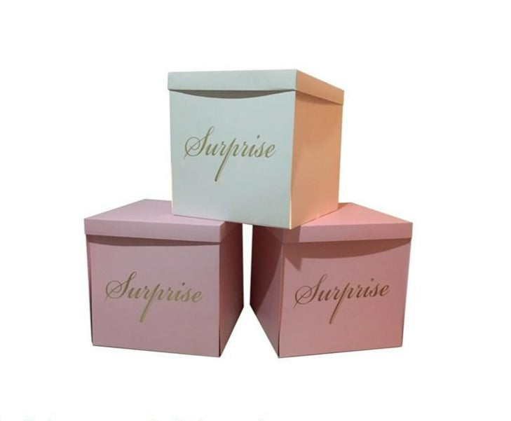 Square Surprise Gift Box (PINK)