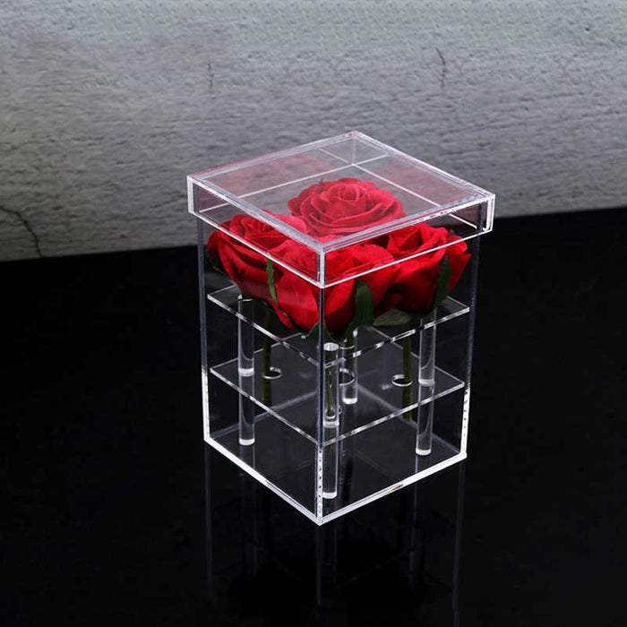 Acrylic Floral Box - Mini (4 HOLES)