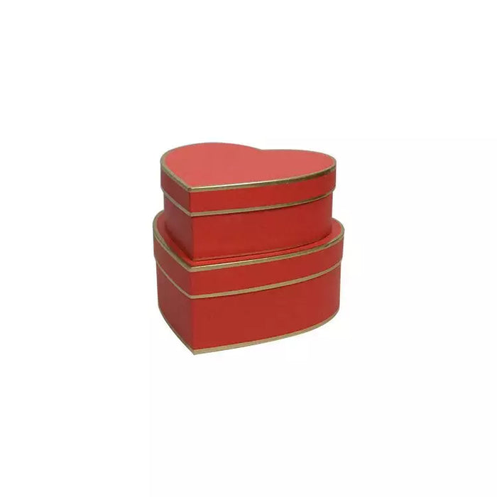 Small Heart Floral Box (RED)